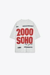T-SHIRT WITH SLOGAN