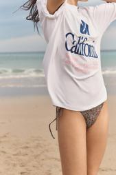 T-SHIRT WITH SLOGAN
