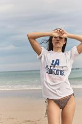 T-SHIRT WITH SLOGAN