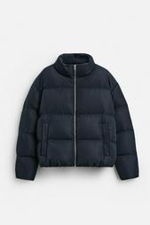 100% FEATHER DOWN PUFFER JACKET