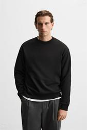 BASIC CREW NECK SWEATSHIRT