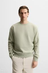 BASIC CREW NECK SWEATSHIRT