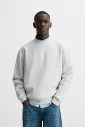 BASIC CREW NECK SWEATSHIRT