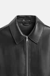 FAUX LEATHER BIKER JACKET