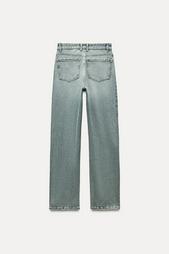 TRF STRAIGHT HIGH-WAIST JEANS