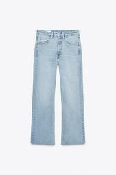 TRF CROPPED FLARE HIGH-WAIST JEANS