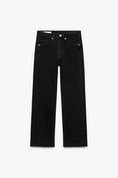 TRF CROPPED FLARE HIGH-WAIST JEANS