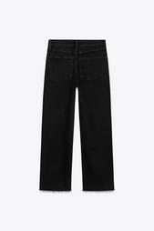 TRF CROPPED FLARE HIGH-WAIST JEANS