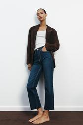 TRF CROPPED FLARE HIGH-WAIST JEANS