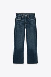 TRF CROPPED FLARE HIGH-WAIST JEANS
