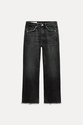 TRF CROPPED FLARE HIGH-WAIST JEANS