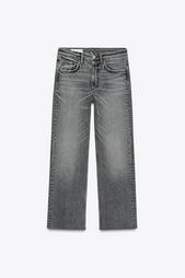 TRF CROPPED FLARE HIGH-WAIST JEANS