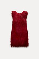 LIMITED EDITION FAUX FUR DRESS