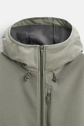 TECHNICAL HOODED JACKET