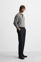 DENIM CHINO TROUSERS