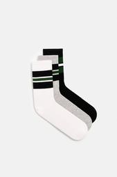 PACK OF 3 STRIPED SOCKS