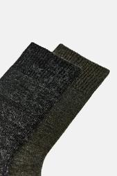 2-PACK OF TEXTURED SOCKS