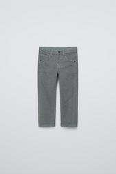 REGULAR FIT CORDUROY TROUSERS