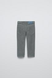 REGULAR FIT CORDUROY TROUSERS