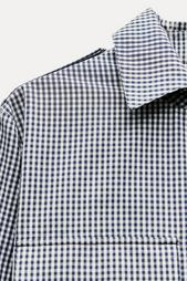 ZW COLLECTION GINGHAM SHIRT