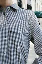 ZW COLLECTION GINGHAM SHIRT