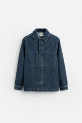 DENIM OVERSHIRT WITH POCKETS