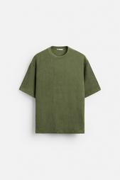 TEXTURED JACQUARD T-SHIRT