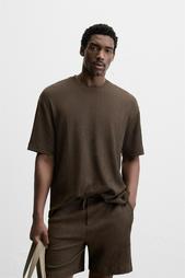 TEXTURED JACQUARD T-SHIRT