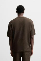 TEXTURED JACQUARD T-SHIRT