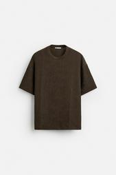 TEXTURED JACQUARD T-SHIRT