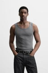 BASIC RIBBED TANK TOP