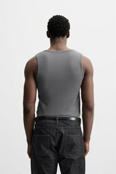 BASIC RIBBED TANK TOP