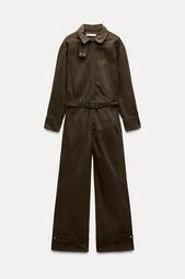 ZW COLLECTION BELTED JUMPSUIT