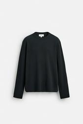T-SHIRT IN CHECK TEXTURE