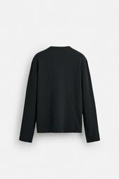 T-SHIRT IN CHECK TEXTURE