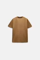 ENZYME-WASHED COTTON T-SHIRT