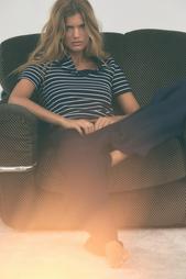 STRIPED POLO T-SHIRT