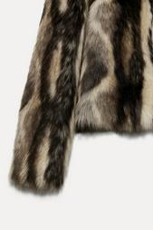 ZW COLLECTION FAUX FUR COAT