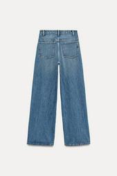 HIGH-WAIST WIDE-LEG TRF JEANS