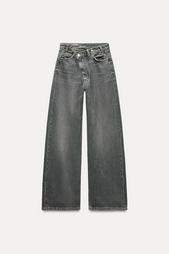 HIGH-WAIST WIDE-LEG TRF JEANS