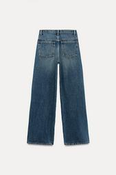 HIGH-WAIST WIDE-LEG TRF JEANS