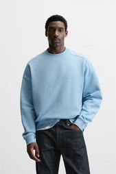 BOXY FIT CREW NECK SWEATSHIRT