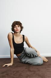 STRAPPY TOP WITH CLASPS
