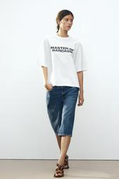 FADED-EFFECT T-SHIRT