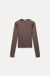 COTTON MODAL LONG SLEEVE T-SHIRT