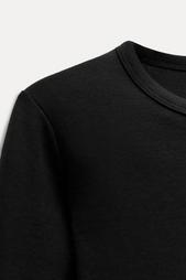 COTTON MODAL LONG SLEEVE T-SHIRT