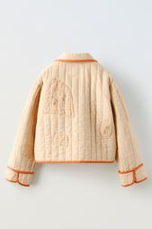 EMBROIDERED PATCHWORK JACKET