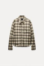 CHECK FLANNEL OVERSHIRT