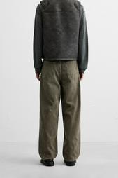 RELAXED FIT CORDUROY TROUSERS