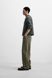 RELAXED FIT CORDUROY TROUSERS